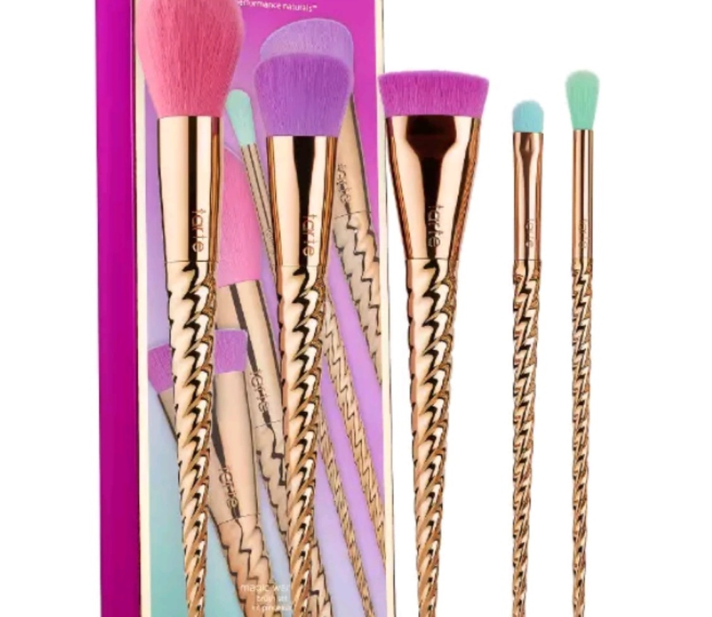 Tarte unicorn "make believe in yourself" brushes